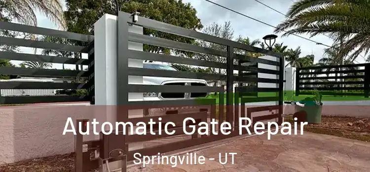 Automatic Gate Repair Springville - UT