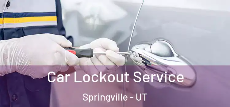  Car Lockout Service Springville - UT
