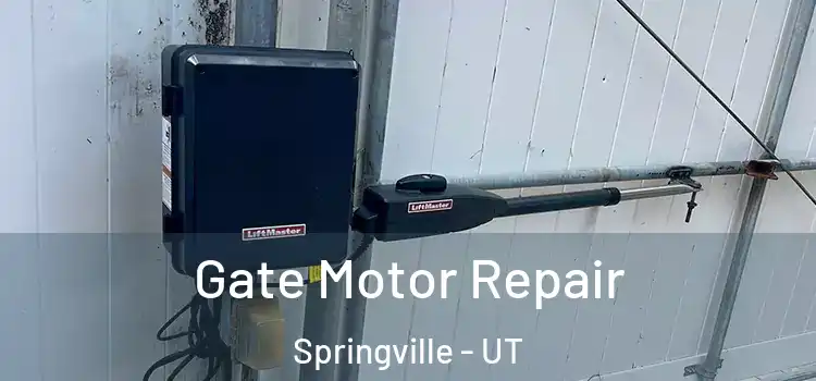  Gate Motor Repair Springville - UT