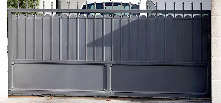 Metal Driveway Gate Installation Springville