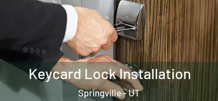Keycard Lock Installation Springville - UT