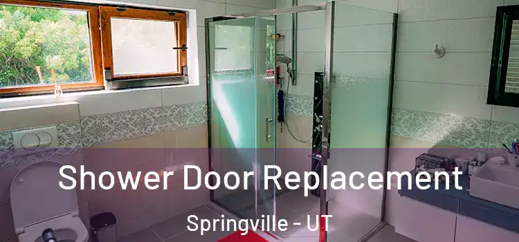 Shower Door Replacement Springville - UT