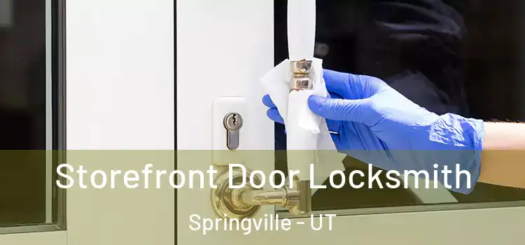 Storefront Door Locksmith Springville - UT